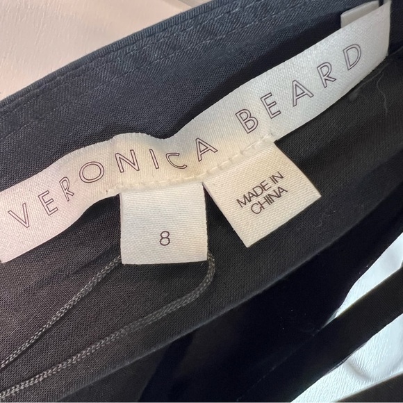 NWT Veronica Beard Perrin Dress Black Size 8 - Picture 10 of 14